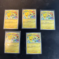 2025 Pokemon World Championships Pikachu Black Star Promo #225 - Image 3