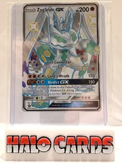 PACK FRESH Zygarde GX Shiny Vault Full Art Hidden Fates Pokemon TCG SV65/SV94 HF - Image 1