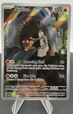 Torkoal 172/167 Sv06: Twilight Masquerade Holo Free Shipping Pokemon NM - Image 2