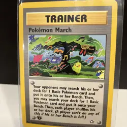 POKEMON- Pokemon March- 102/111-1st Edition NM- Neo Genesis - Image 5