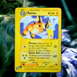 2002 Raichu #61/165 | ENG LP | Pokemon [Expedition] - Image 1