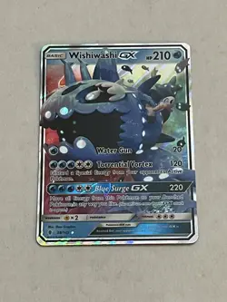 Pokemon TCG Wishiwashi GX 38/145 Ultra Rare Sun & Moon Guardians Rising NICE!! - Image 3