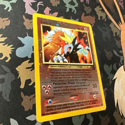 Pokemon Entei Reverse Holofoil #34 WOTC PROMO Black Star 2000 - Image 3