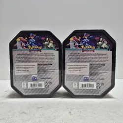 2x Pokemon TCG Paldea Partners Tin 4 Booster Packs Meowscarada & Quaquaval ex - Image 2