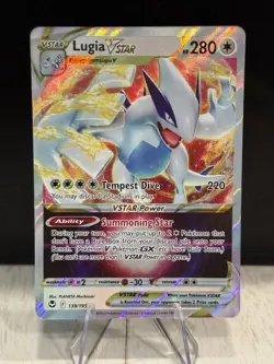 Pokemon TCG: SWSH12 Silver Tempest - Lugia VSTAR UR 139/195 - NM+ - Image 1