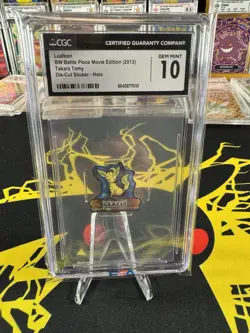Leafeon 2013 Battle Piece Pokemon Sticker 2013 CGC GEM MINT 10 - RARE!!! - Image 2