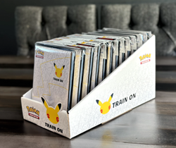 Pokemon First Partner 25th ANNIVERSARY DISPLAY Case 12 sealed collector binders - Image 1