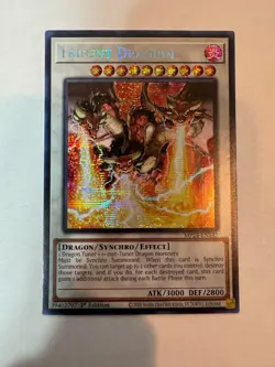 yugioh trident dragion prismatic secret rare mp24-en147 mp24 - Image 1