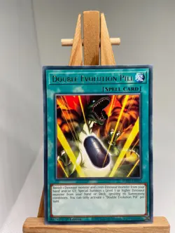 Double Evolution Pill - Rare 1st Edition WISU-EN053 - NM - YuGiOh - Image 1