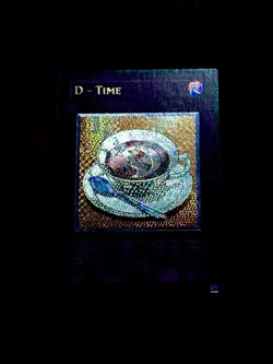 YUGIO! D - TIME EOJ-EN053 Ultimate Rare NA ENHANCED (Deep Emboss) NM ☕🥄 - Image 1