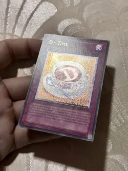 YUGIO! D - TIME EOJ-EN053 Ultimate Rare NA ENHANCED (Deep Emboss) NM ☕🥄 - Image 2