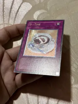 YUGIO! D - TIME EOJ-EN053 Ultimate Rare NA ENHANCED (Deep Emboss) NM ☕🥄 - Image 3