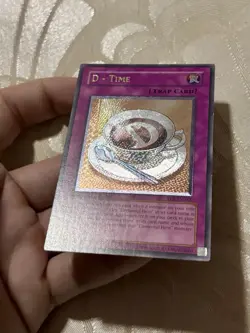 YUGIO! D - TIME EOJ-EN053 Ultimate Rare NA ENHANCED (Deep Emboss) NM ☕🥄 - Image 4
