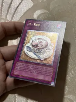 YUGIO! D - TIME EOJ-EN053 Ultimate Rare NA ENHANCED (Deep Emboss) NM ☕🥄 - Image 5