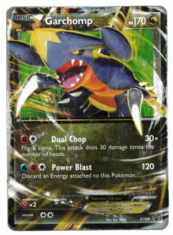 Pokemon Card: Garchomp EX XY09 Black Star Promo Ultra Rare! PL - Image 1
