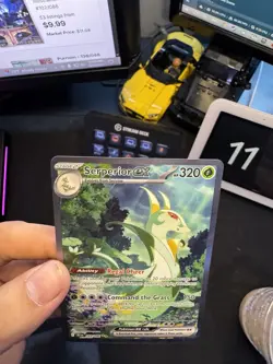 Pokemon TCG Serperior EX Sir 164/086 Black Bolt English Card Near Mint Condition - Image 2