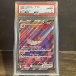 PSA 10 Gengar 193/162 Pokemon Temporal Forces Ultra Rare Graded Card - Image 1