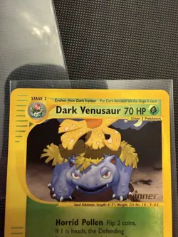 Pokemon Card - Dark Venusaur [Winner] Best of Promos 7 Promo - Image 2