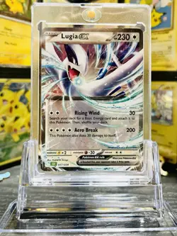 Lugia EX 017/034 Rare Holo Pokemon Card Near Mint Condition Never Played - Image 1