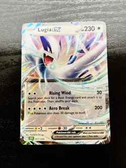 Lugia EX 017/034 Rare Holo Pokemon Card Near Mint Condition Never Played - Image 2