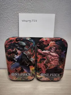 One Piece Card Game Mini-tin Pack Set Vol.1 Asian Limited - Set of 2 Mini Tins - Image 1