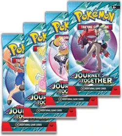 Pokemon SV9 Journey Together Enhanced Booster with Box Topper Promo Card - Image 3