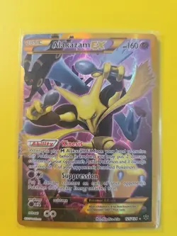 Alakazam EX 125/124 Pokemon XY Fates Collide Secret Rare Card LP- - Image 1