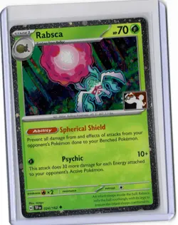 Rabsca (Cosmos Holo) 024/162 Prize Pack Series Cards Holo, pokemon card - Image 1
