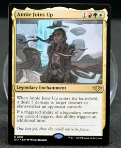 Annie Joins Up | Near Mint | MTG Outlaws of Thunder Junction 191/264 - Image 1