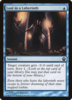 Magic the Gathering MTG Lost in a Labyrinth Theros THS 52/249 Common NM/M - Image 1