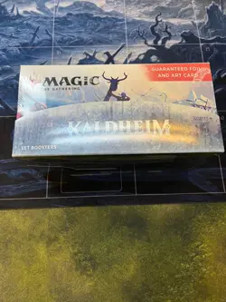 MTG Kaldheim Set Booster Box Sealed Magic the Gathering 630509971138 - Image 1