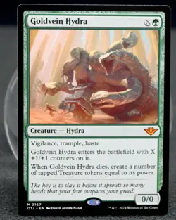 Goldvein Hydra | NM | Mythic Rare | MTG Outlaws of Thunder Junction 167/264 - Image 1