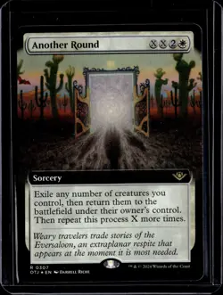 Another Round - 307 - Foil - OTJ - NM - MTG Magic the Gathering - Image 1