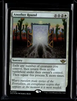 Another Round - 1 - Foil - OTJ - NM - MTG Magic the Gathering - Image 1