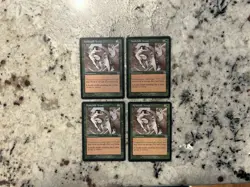Mtg Spidersilk Armor x4 - Magic the Gathering Spidersilk Armor Playset Played-Hp - Image 1