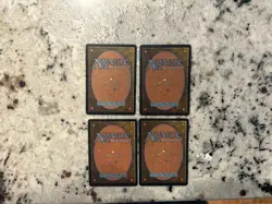 Mtg Spidersilk Armor x4 - Magic the Gathering Spidersilk Armor Playset Played-Hp - Image 2