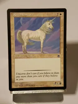 MTG Regal Unicorn Portal Regular Common Magic - Image 1