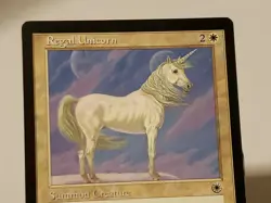 MTG Regal Unicorn Portal Regular Common Magic - Image 2