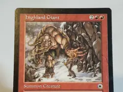 MTG Highland Giant Portal Regular Common Magic - Image 2