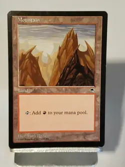 MTG Mountain Tempest Regular Land Magic - Image 1
