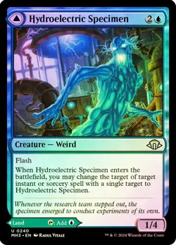 MTG FOIL Hydroelectric Specimen Hydroelectric Laboratory - Modern Horizons 3 - Image 1