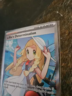 Lillie's Determination 169/132. Near Mint Foil. Mega Evolutions Pokemon - Image 3