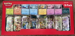 Pokemon Prismatic Evol 8 Mini Tins & ETB Surging Sparks 2 Pack-Costco Exclusive - Image 3