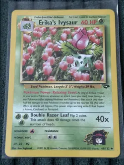 Pokemon Gym Challenge Erika's Ivysaur 40/132 - Image 1