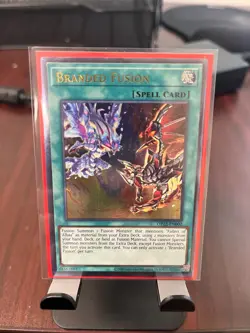 YUGIOH- Branded Fusion - OP22-EN002 - Ultimate Rare - OTS Ultimate NM - Image 1