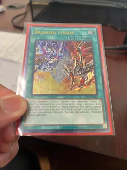 YUGIOH- Branded Fusion - OP22-EN002 - Ultimate Rare - OTS Ultimate NM - Image 2