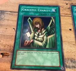 2xGraceful Charity SDP-040 Starter Deck: Pegasus Unlimited Edition Yugioh LP/ MP - Image 3