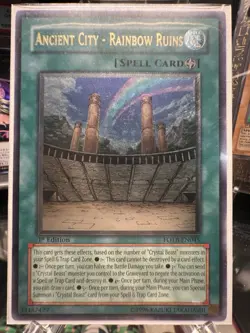 Ancient City - Rainbow Ruins (UTR) FOTB-EN045 - 1st Edition Yugioh - Image 1
