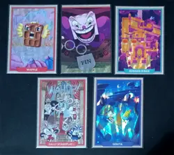 CUPHEAD OUT OF THE CARDS - BELLISSIMO LOTTO DI 5 CARTE NUMERATE */100 !! - Image 1