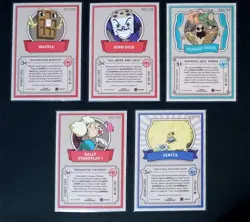 CUPHEAD OUT OF THE CARDS - BELLISSIMO LOTTO DI 5 CARTE NUMERATE */100 !! - Image 2